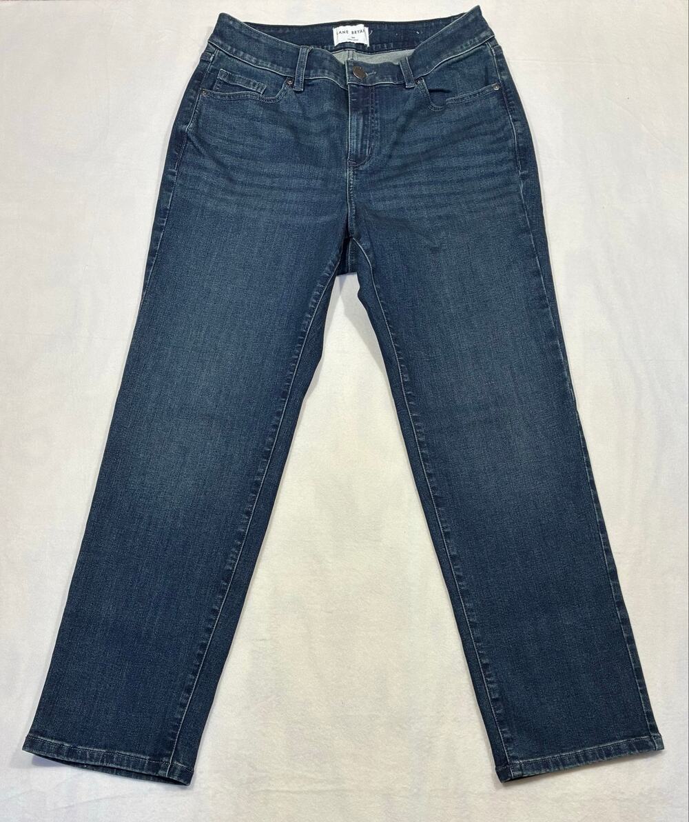 Lane Bryant Dark Wash Straight Leg Jeans size 14S A1440 style 1133736